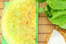 Bánh Xèo Thịt Băm